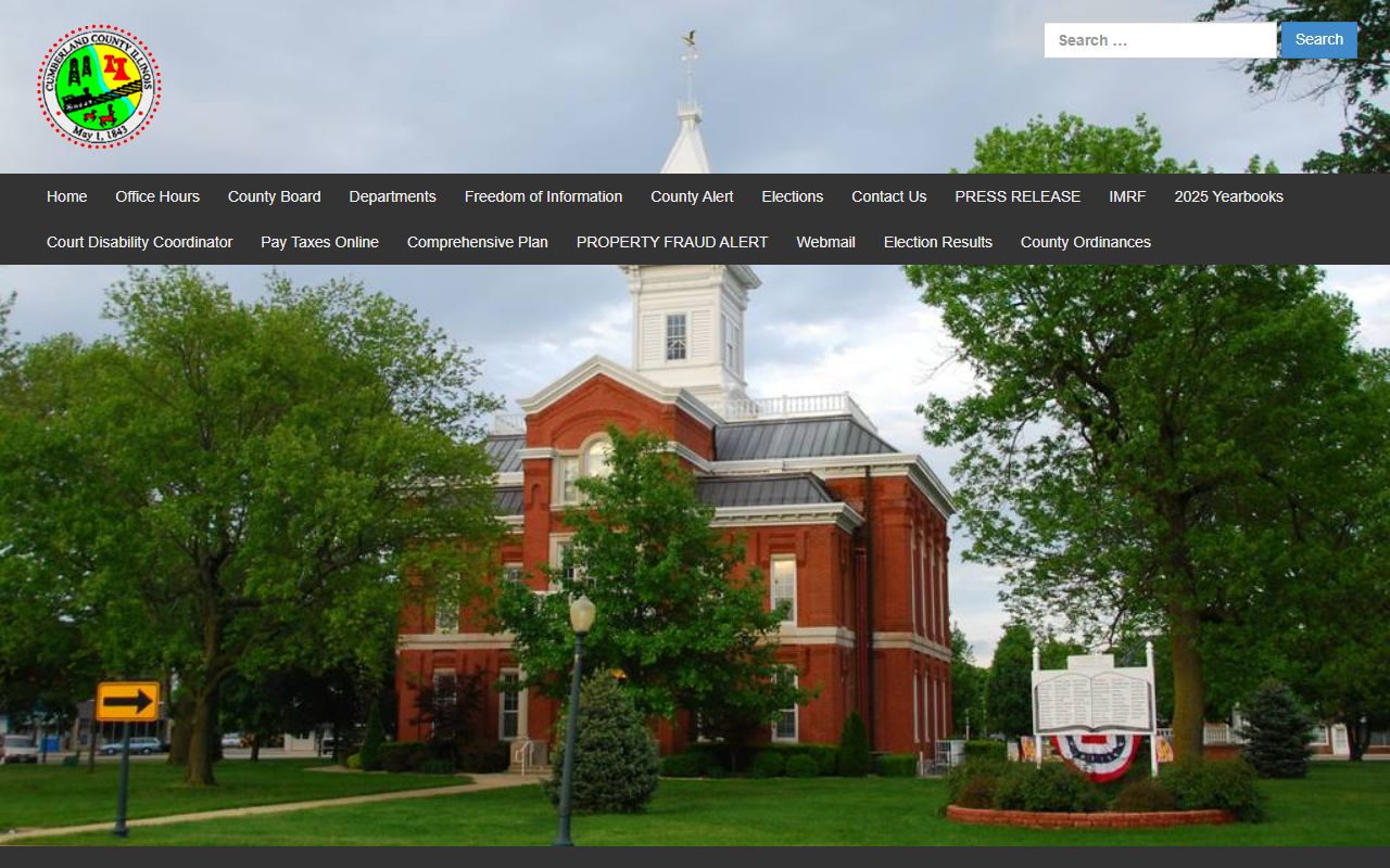 Cumberland County government portal for warrant records