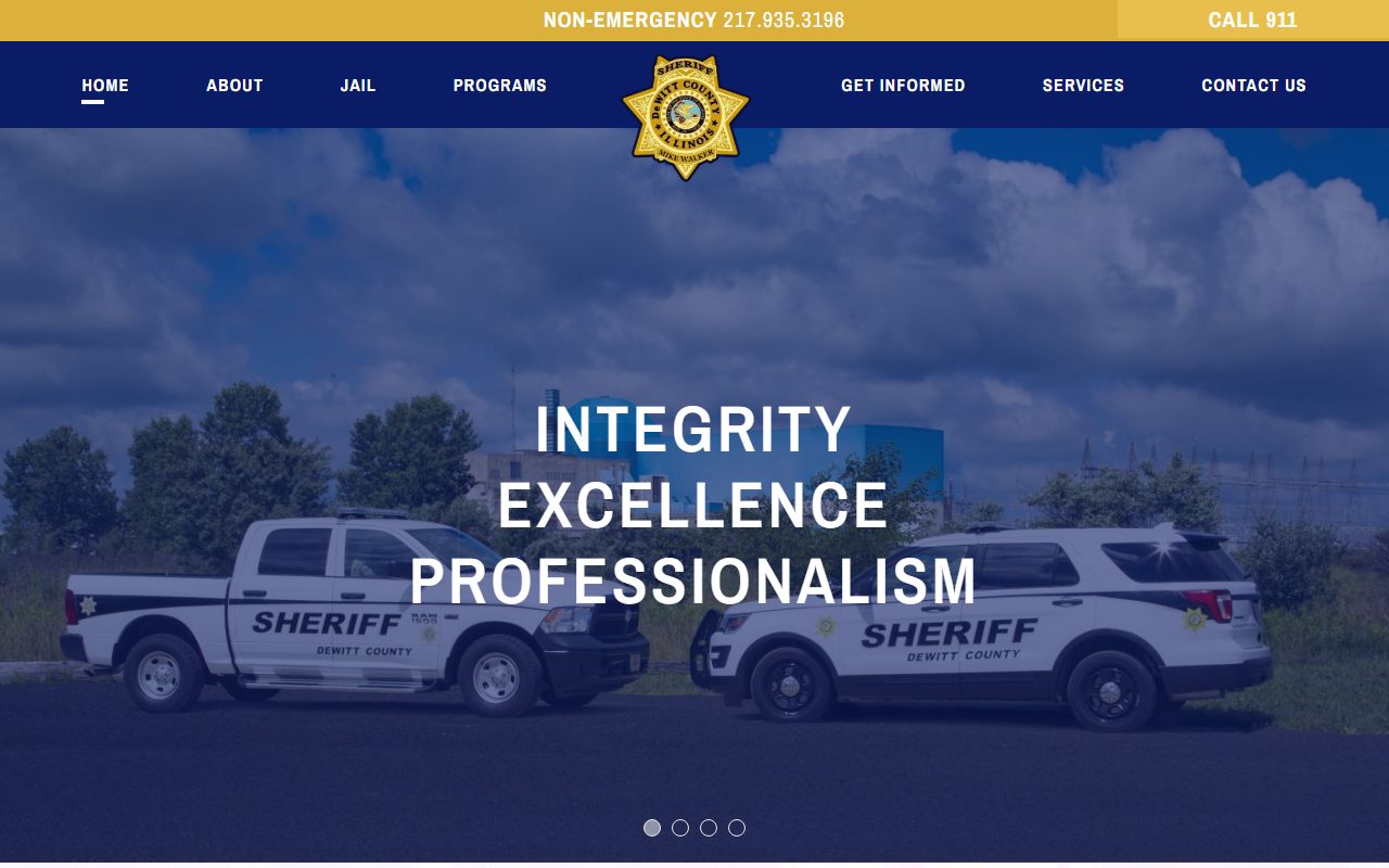 De Witt County Sheriff's Office for warrant records services