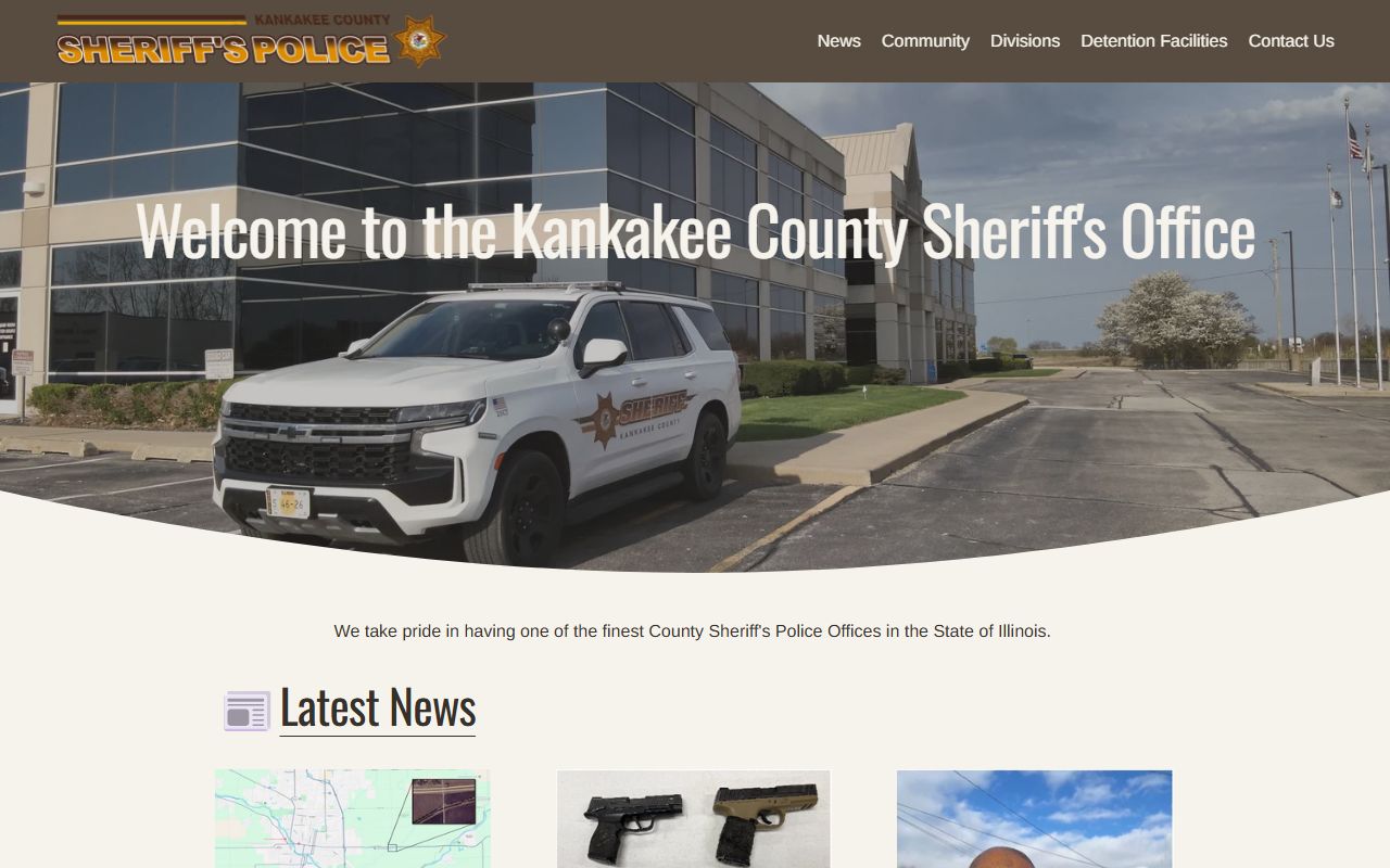Kankakee County Sheriff portal for warrant records