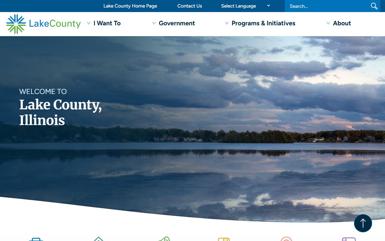 Lake County government portal for warrant records information