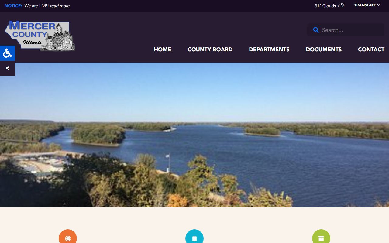Mercer County government portal for warrant records access